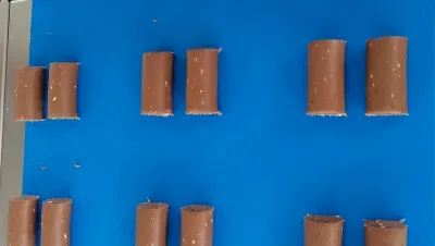 Многорядный экструдер для производства цилиндрических энергетических батончиков